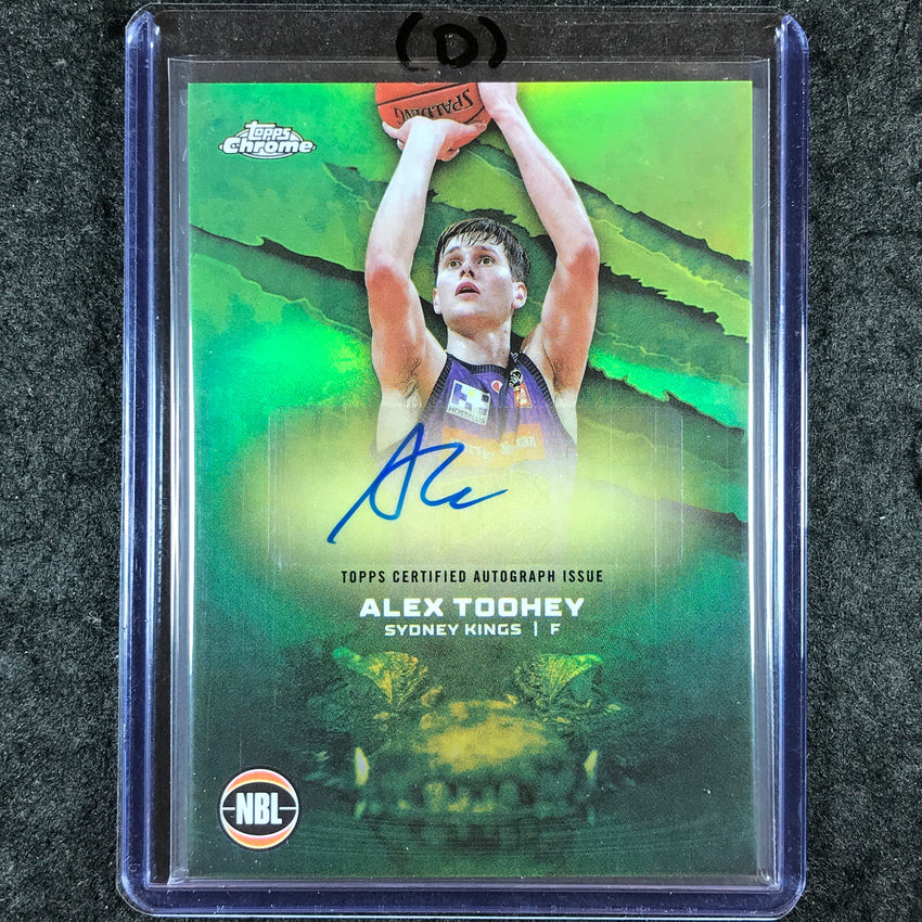 2024-25 Topps Chrome NBL ALEX TOOHEY NBL Auto Refractor #AT (D)