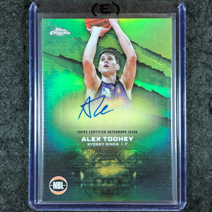 2024-25 Topps Chrome NBL ALEX TOOHEY NBL Auto Refractor #AT (E)