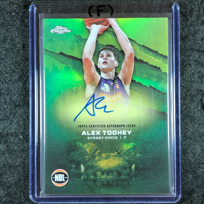 2024-25 Topps Chrome NBL ALEX TOOHEY NBL Auto Refractor #AT (F)