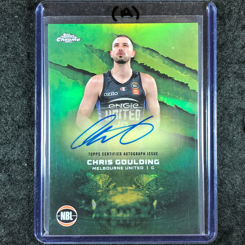 2024-25 Topps Chrome NBL CHRIS GOULDING NBL Auto Refractor #CG (A)