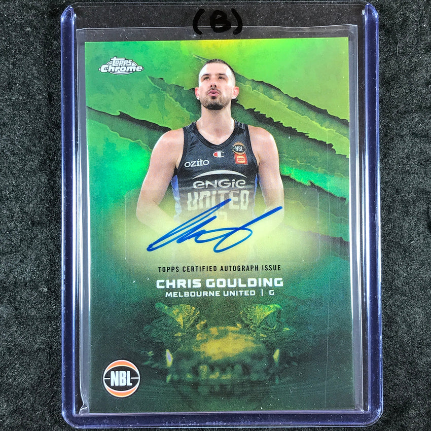 2024-25 Topps Chrome NBL CHRIS GOULDING NBL Auto Refractor #CG (B)