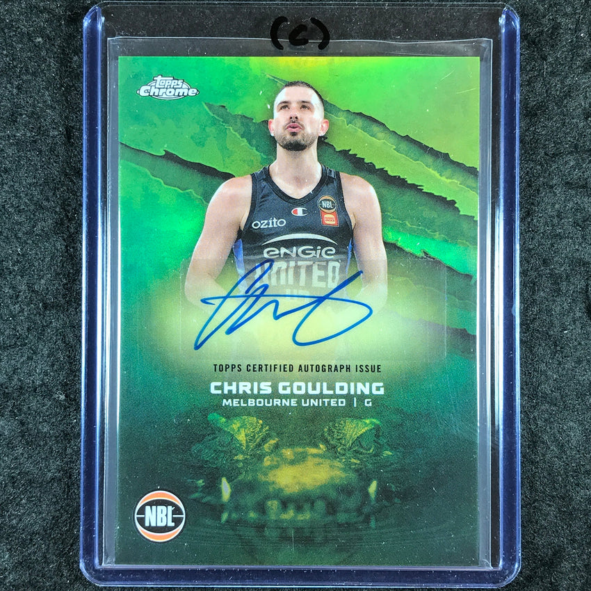 2024-25 Topps Chrome NBL CHRIS GOULDING NBL Auto Refractor #CG (C)