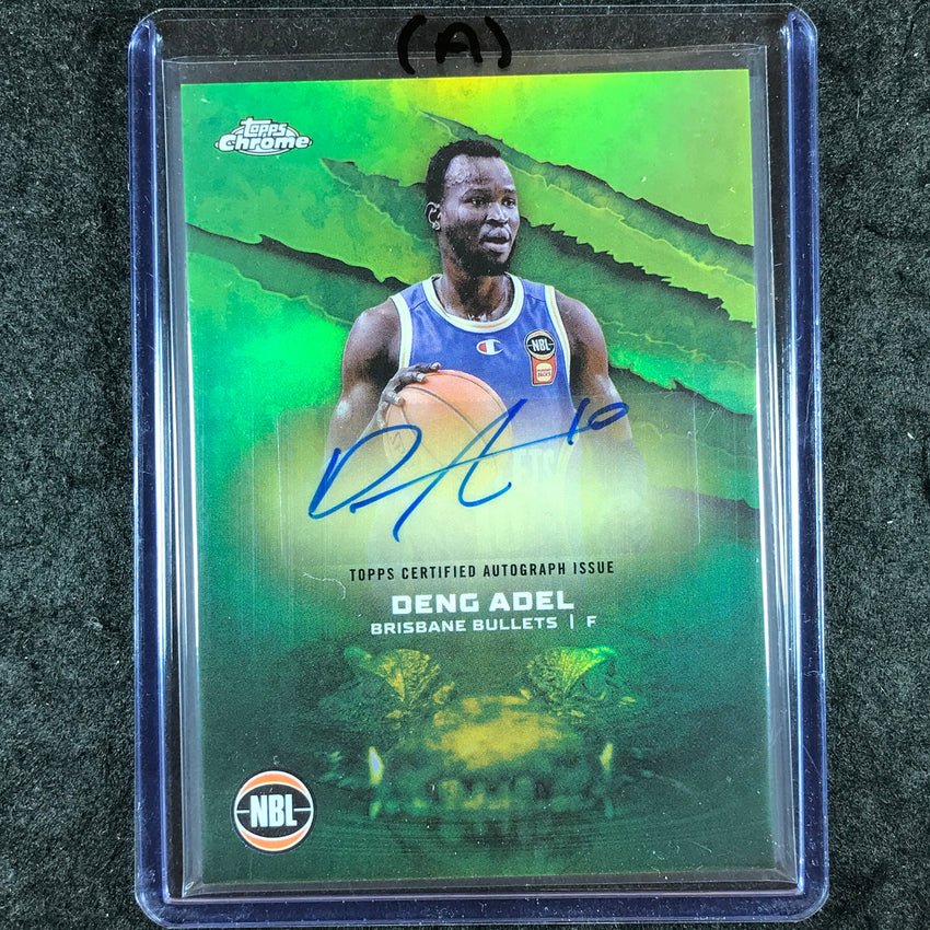 2024-25 Topps Chrome NBL DENG ADEL NBL Auto Refractor #DA (A)