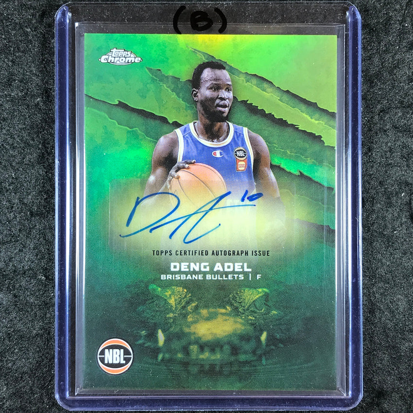 2024-25 Topps Chrome NBL DENG ADEL NBL Auto Refractor #DA (B)