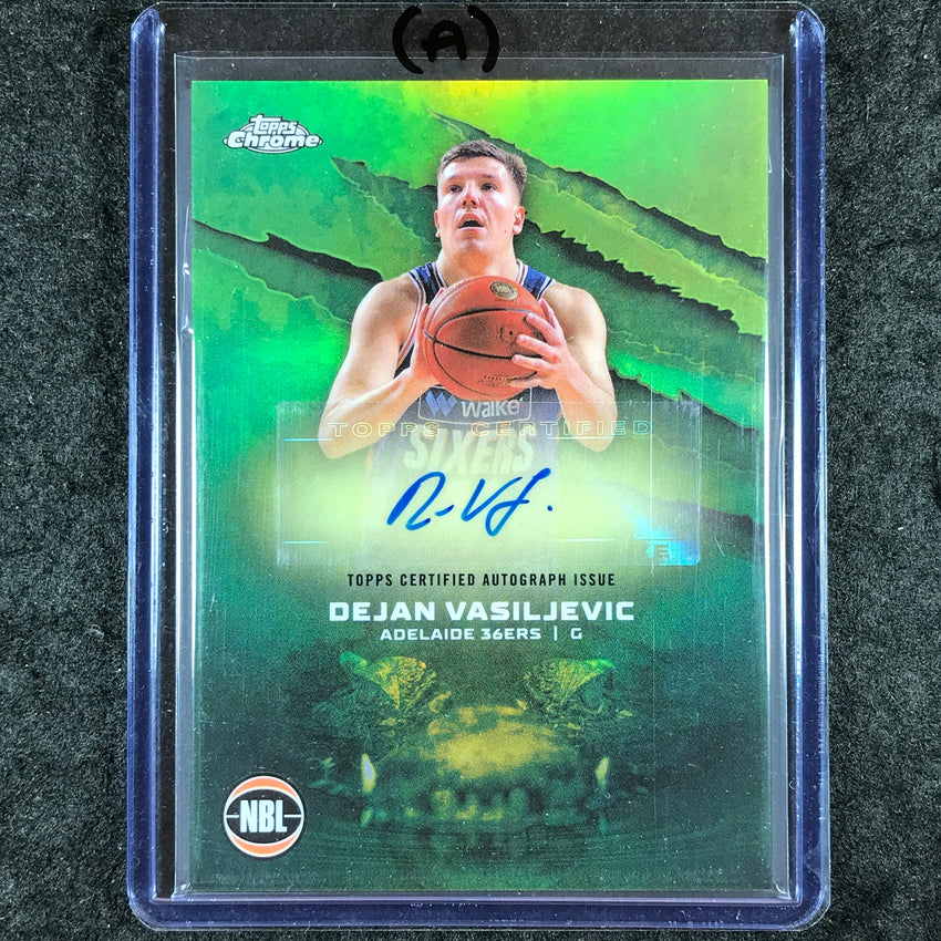 2024-25 Topps Chrome NBL DEJAN VASILJEVIC NBL Auto Refractor #DV (A)