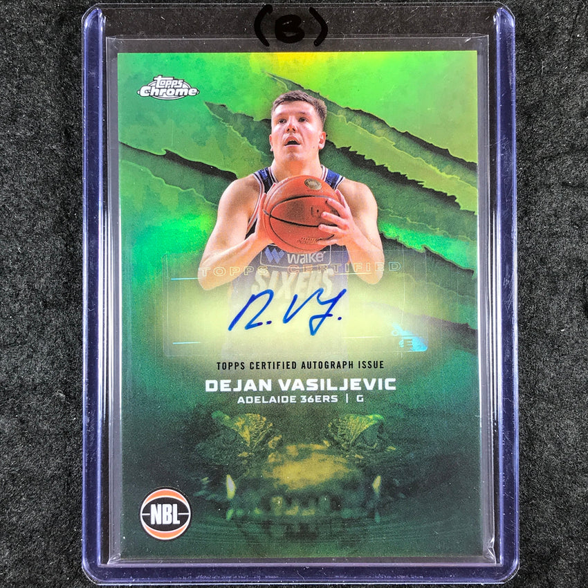 2024-25 Topps Chrome NBL DEJAN VASILJEVIC NBL Auto Refractor #DV (B)