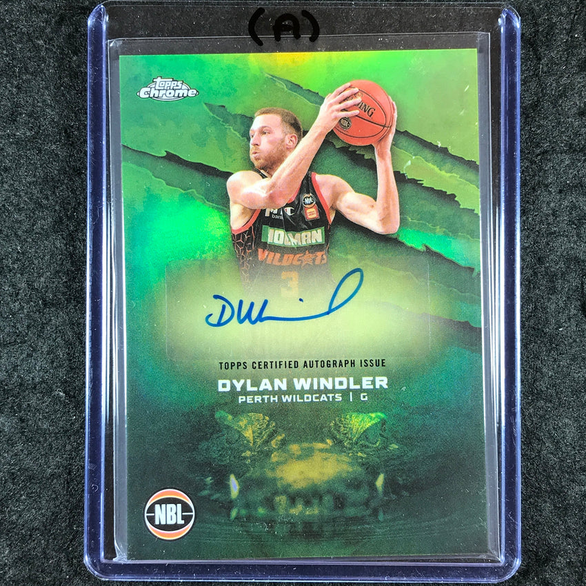 2024-25 Topps Chrome NBL DYLAN WINDLER NBL Auto Refractor #DW (A)