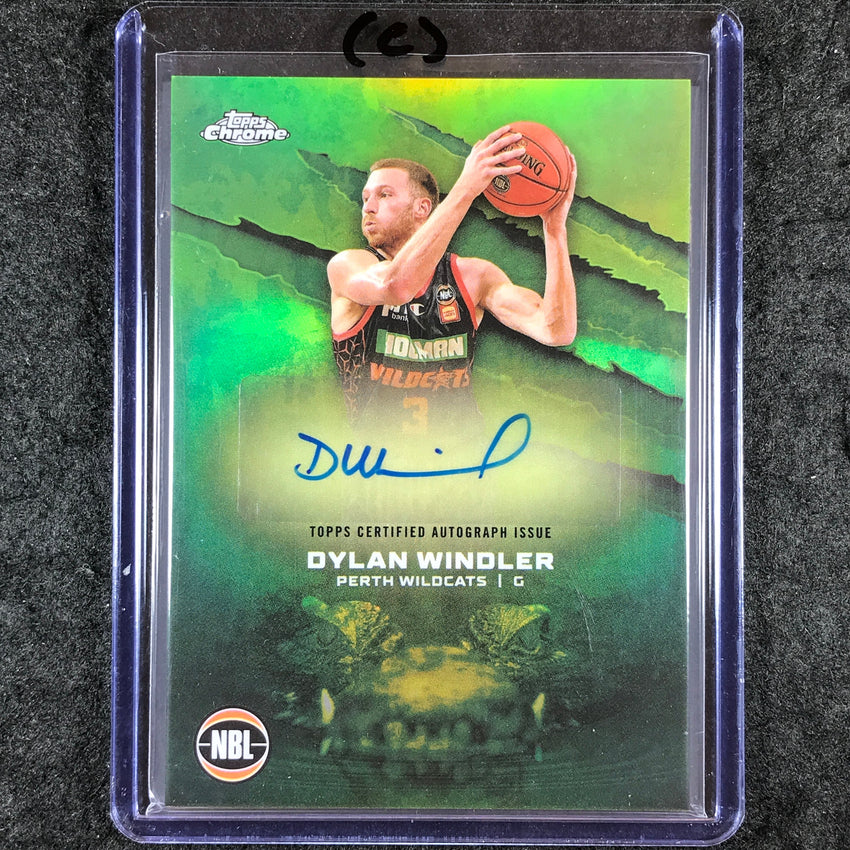 2024-25 Topps Chrome NBL DYLAN WINDLER NBL Auto Refractor #DW (C)