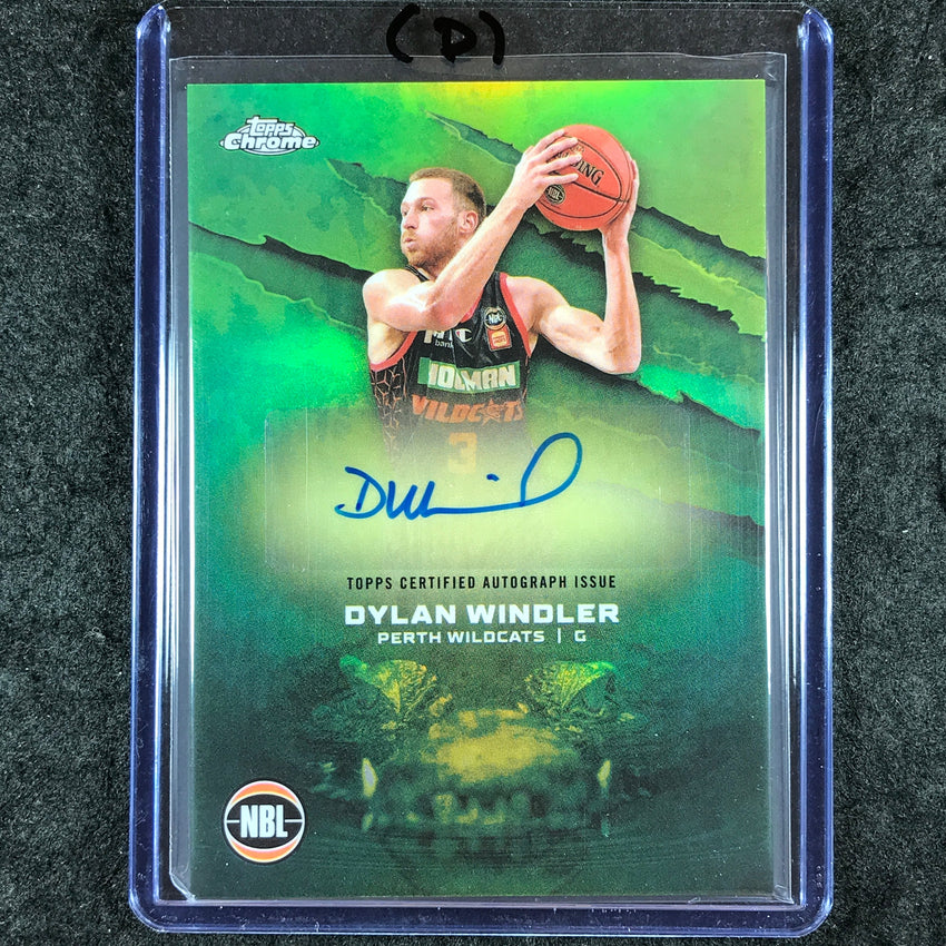 2024-25 Topps Chrome NBL DYLAN WINDLER NBL Auto Refractor #DW (D)