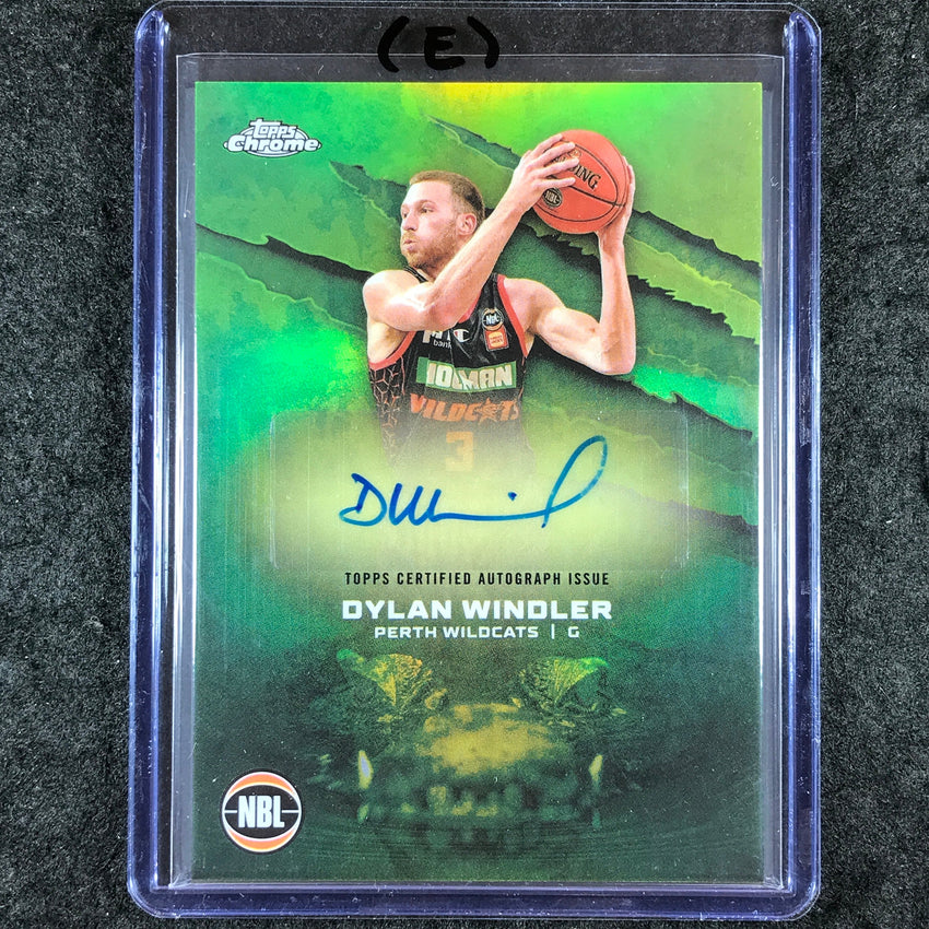 2024-25 Topps Chrome NBL DYLAN WINDLER NBL Auto Refractor #DW (E)