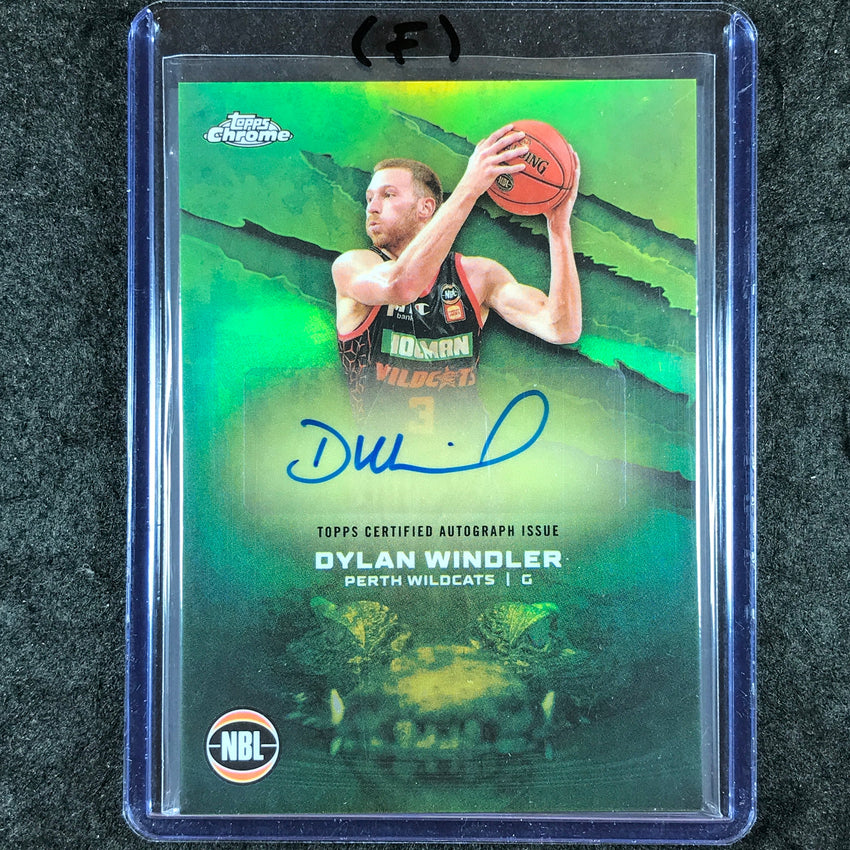 2024-25 Topps Chrome NBL DYLAN WINDLER NBL Auto Refractor #DW (F)