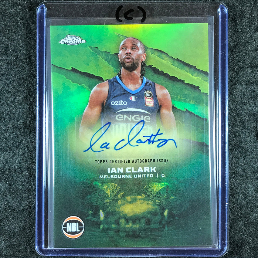 2024-25 Topps Chrome NBL IAN CLARK NBL Auto Refractor #IC (C)