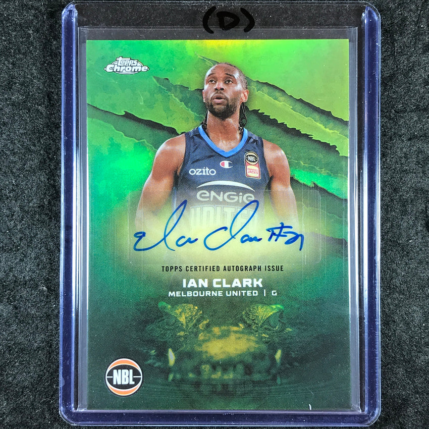 2024-25 Topps Chrome NBL IAN CLARK NBL Auto Refractor #IC (D)