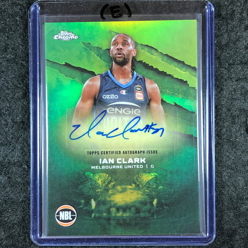 2024-25 Topps Chrome NBL IAN CLARK NBL Auto Refractor #IC (E)