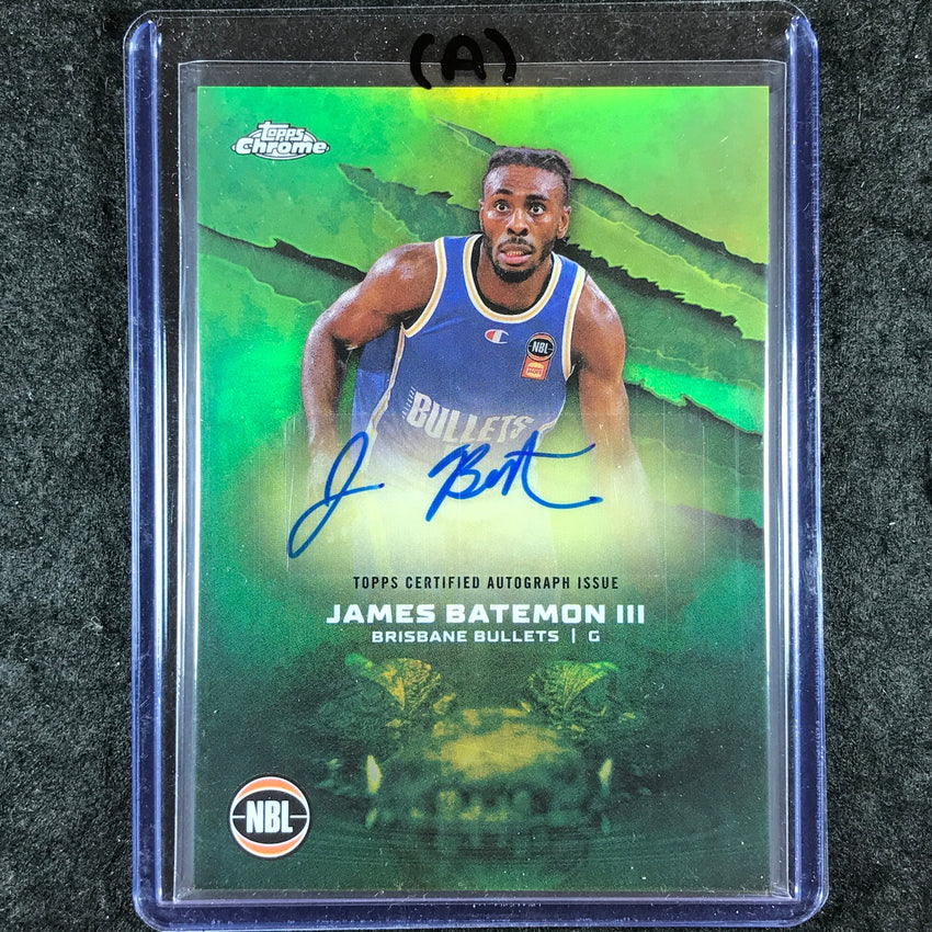 2024-25 Topps Chrome NBL JAMES BATEMON III NBL Auto Refractor #JB (A)