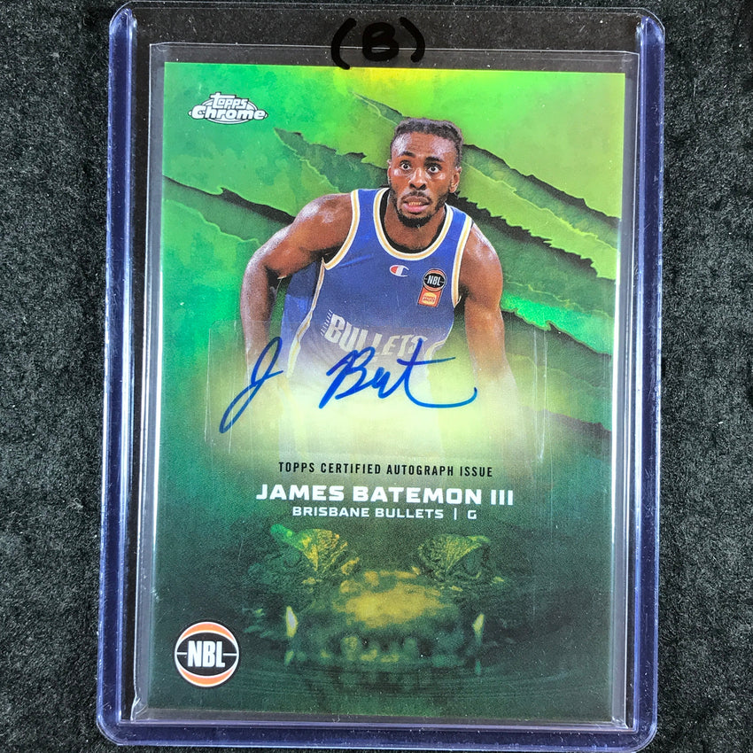 2024-25 Topps Chrome NBL JAMES BATEMON III NBL Auto Refractor #JB (B)