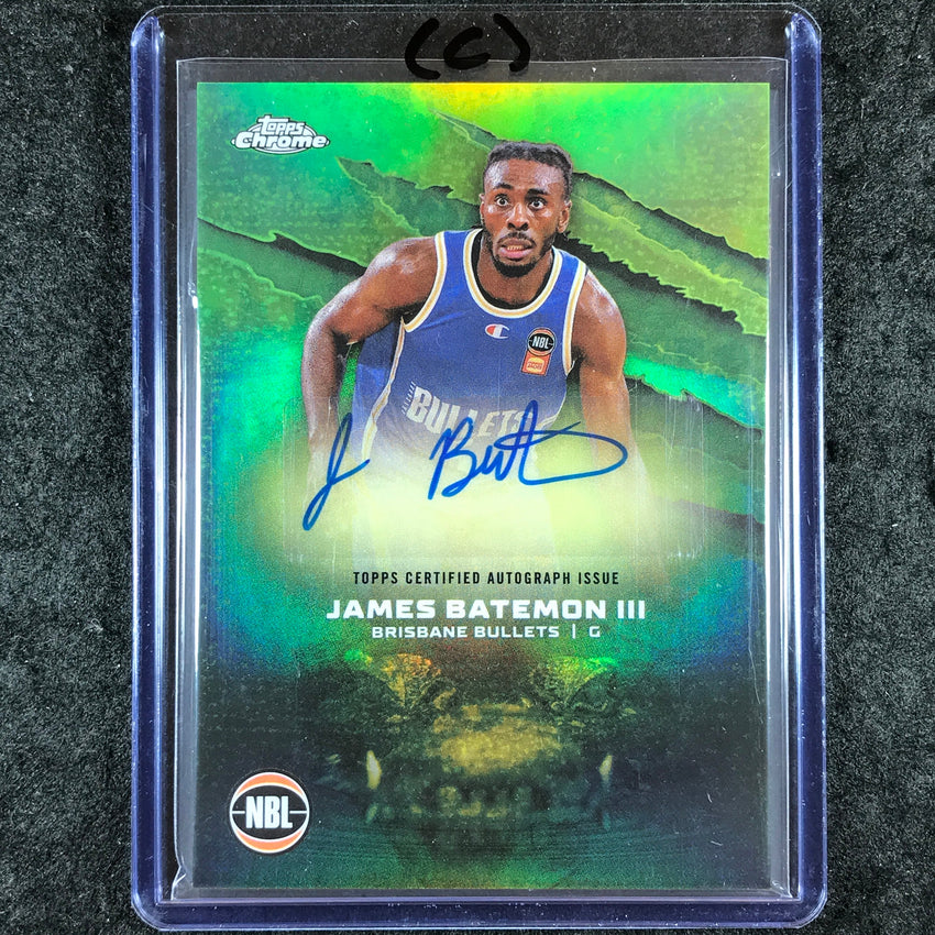 2024-25 Topps Chrome NBL JAMES BATEMON III NBL Auto Refractor #JB (C)