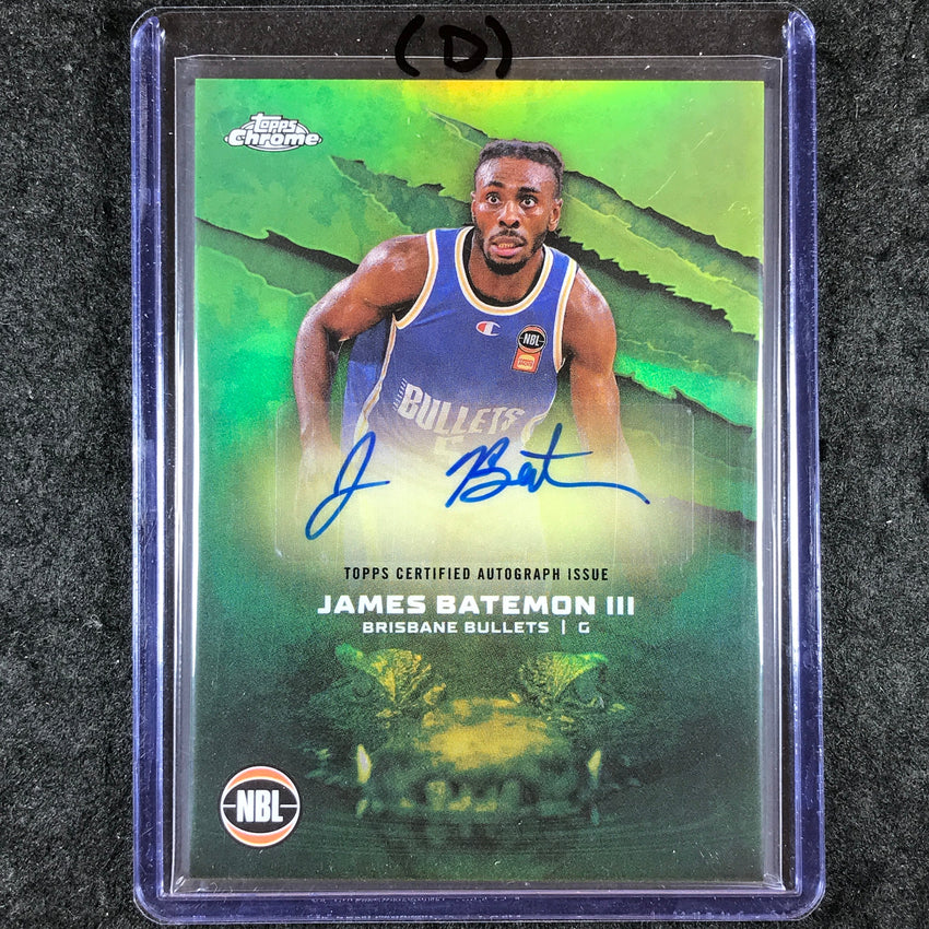 2024-25 Topps Chrome NBL JAMES BATEMON III NBL Auto Refractor #JB (D)