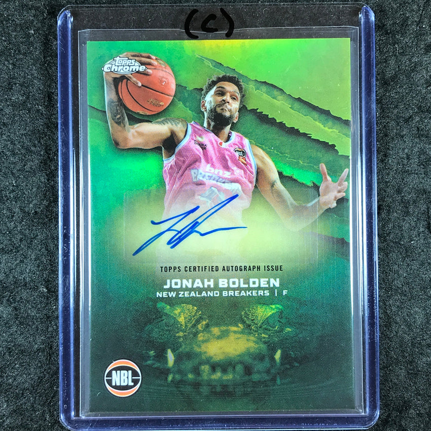 2024-25 Topps Chrome NBL JONAH BOLDEN NBL Auto Refractor #JBO (C)
