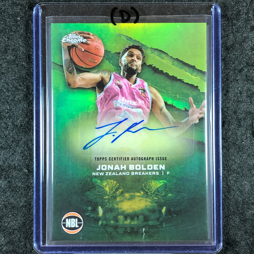 2024-25 Topps Chrome NBL JONAH BOLDEN NBL Auto Refractor #JBO (D)