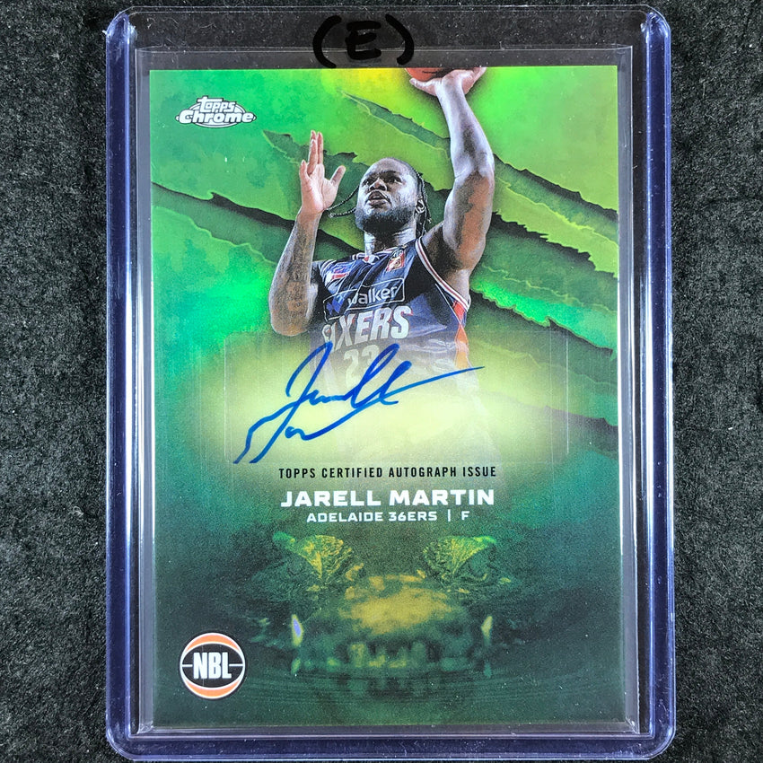 2024-25 Topps Chrome NBL JARELL MARTIN NBL Auto Refractor #JM (E)