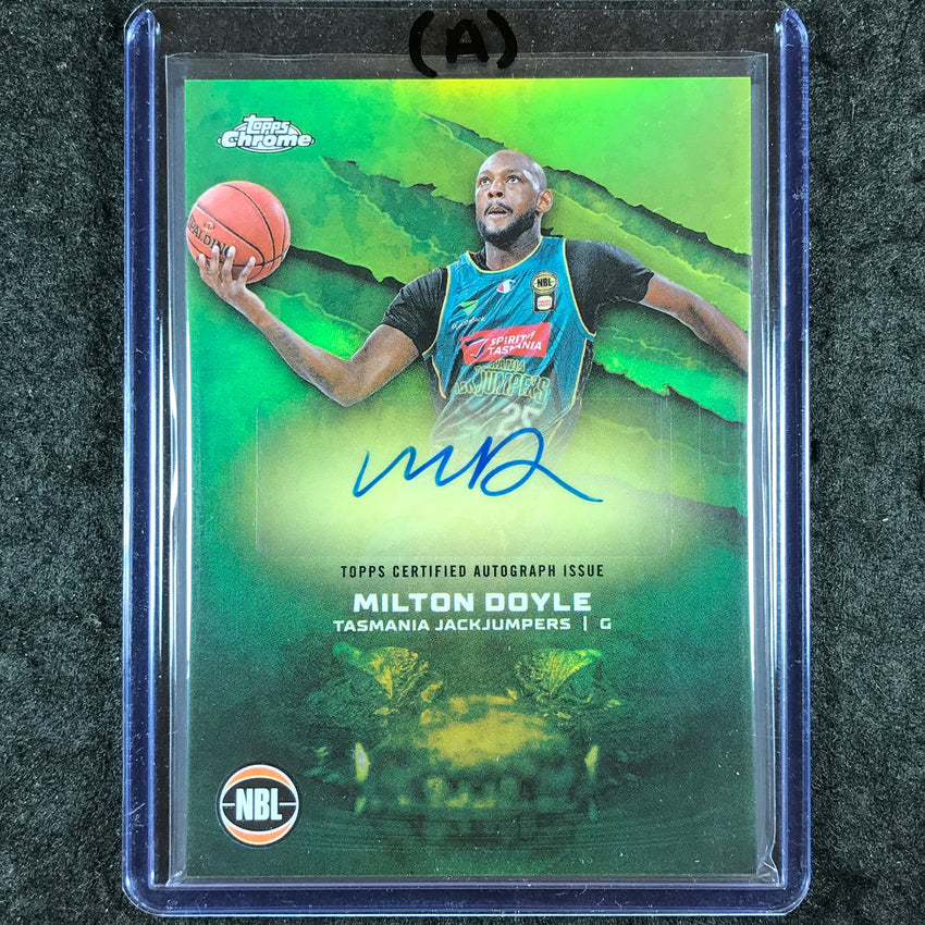 2024-25 Topps Chrome NBL MILTON DOYLE NBL Auto Refractor #MD (A)