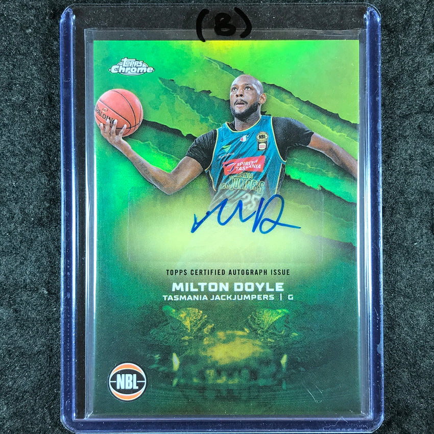 2024-25 Topps Chrome NBL MILTON DOYLE NBL Auto Refractor #MD (B)