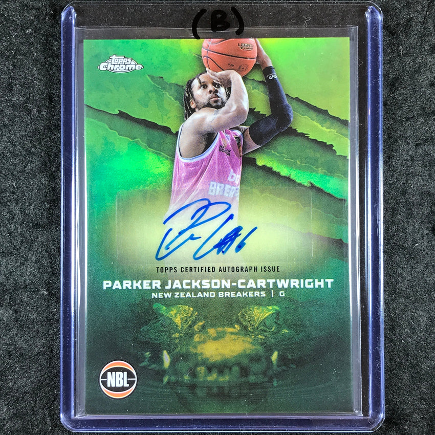 2024-25 Topps Chrome NBL PARKER JACKSON-CARTWRIGHT NBL Auto Refractor #PJC (B)