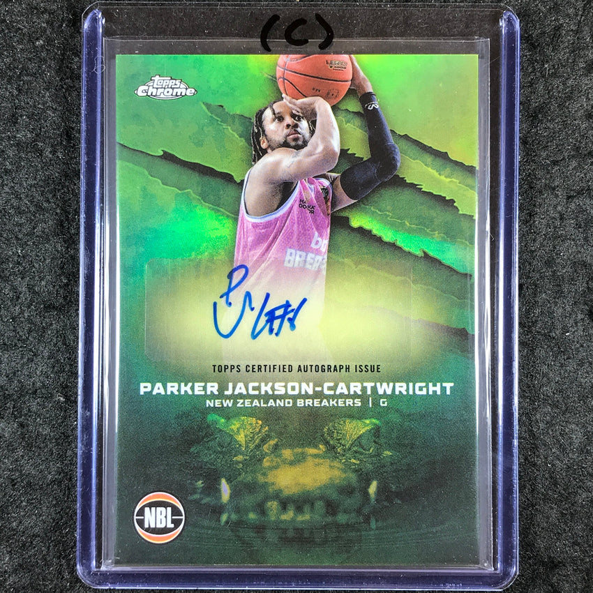 2024-25 Topps Chrome NBL PARKER JACKSON-CARTWRIGHT NBL Auto Refractor #PJC (C)