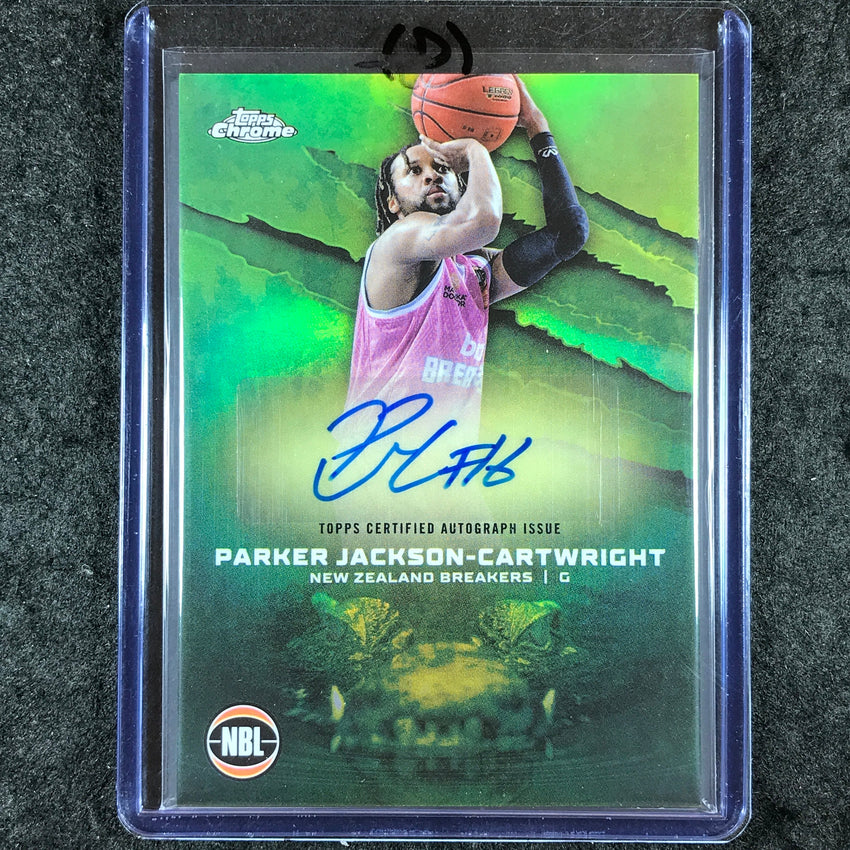 2024-25 Topps Chrome NBL PARKER JACKSON-CARTWRIGHT NBL Auto Refractor #PJC (D)