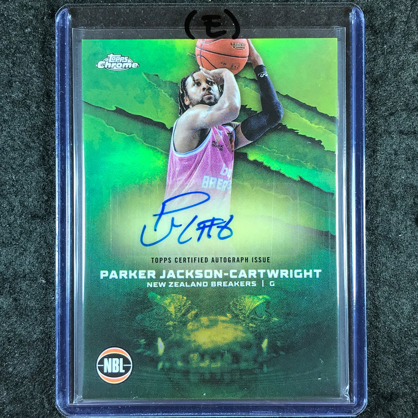 2024-25 Topps Chrome NBL PARKER JACKSON-CARTWRIGHT NBL Auto Refractor #PJC (E)