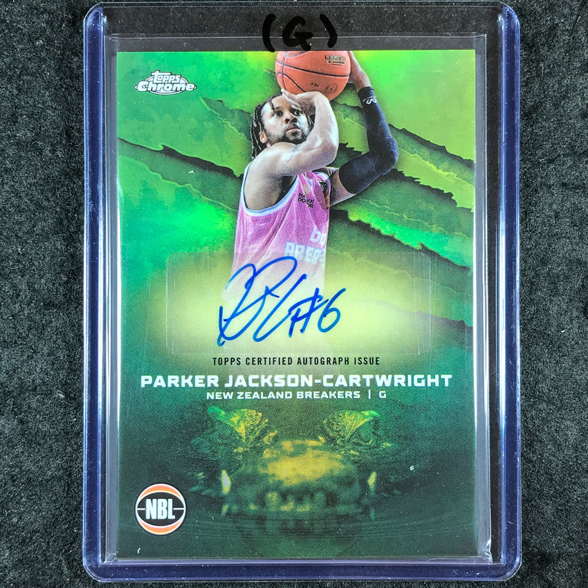 2024-25 Topps Chrome NBL PARKER JACKSON-CARTWRIGHT NBL Auto Refractor #PJC (G)