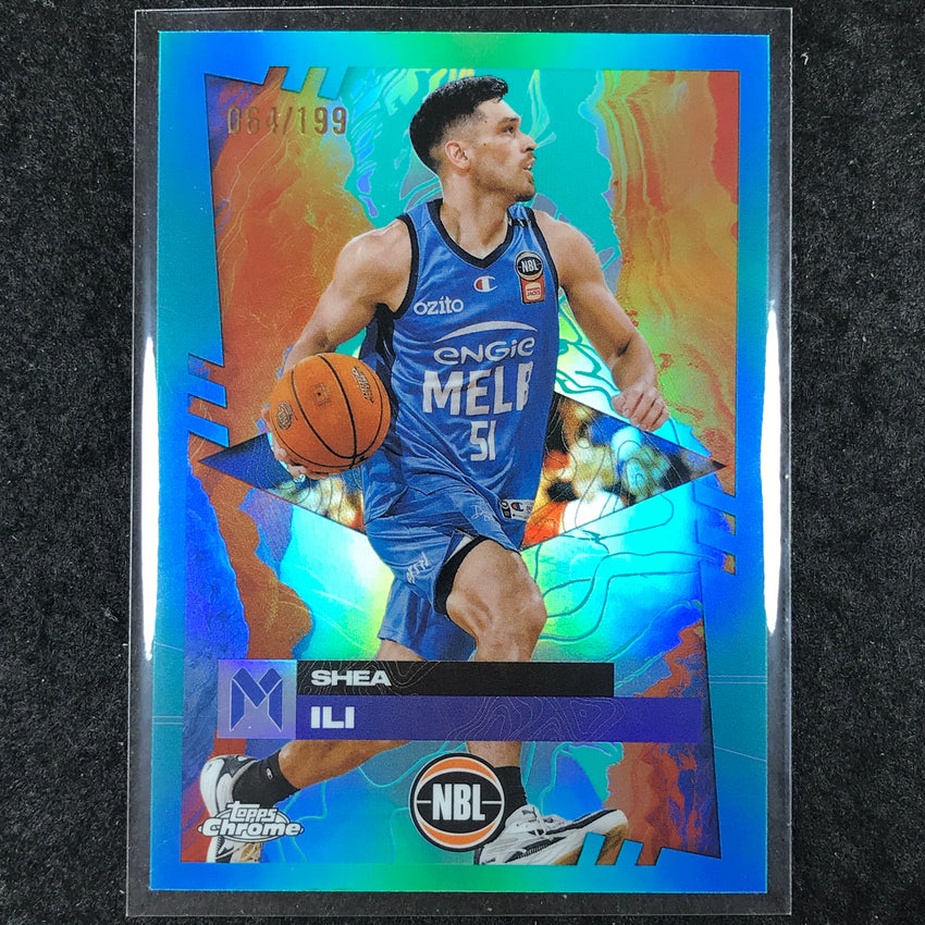 2024-25 Topps Chrome NBL SHEA ILI Base Aqua /199 #46