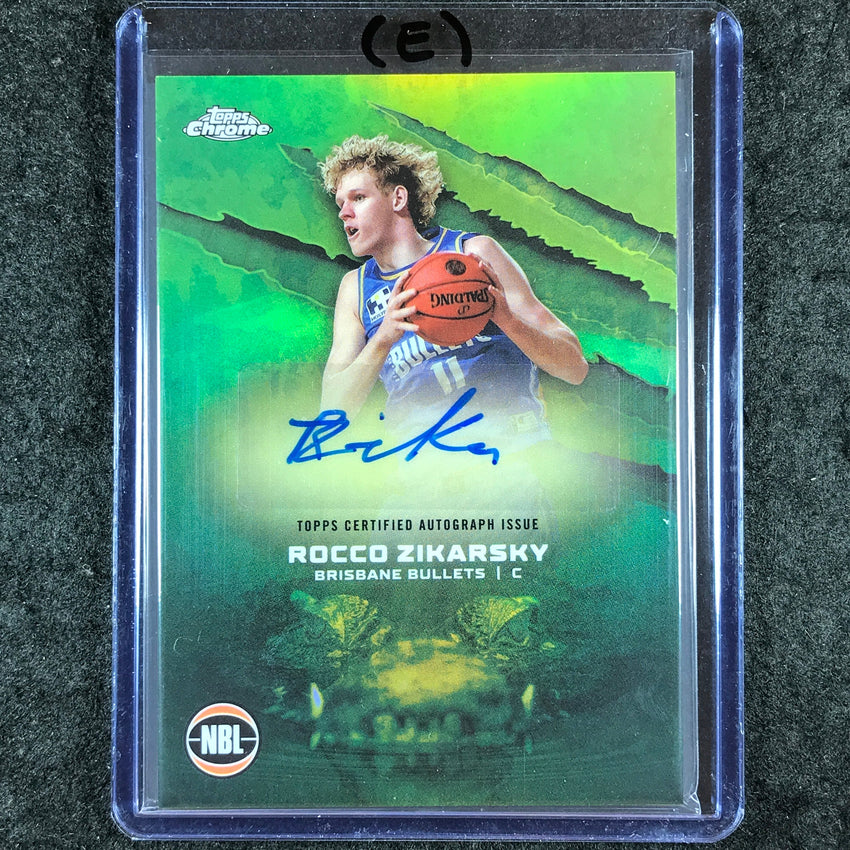 2024-25 Topps Chrome NBL ROCCO ZIKARSKY NBL Auto Refractor #RZ (E)