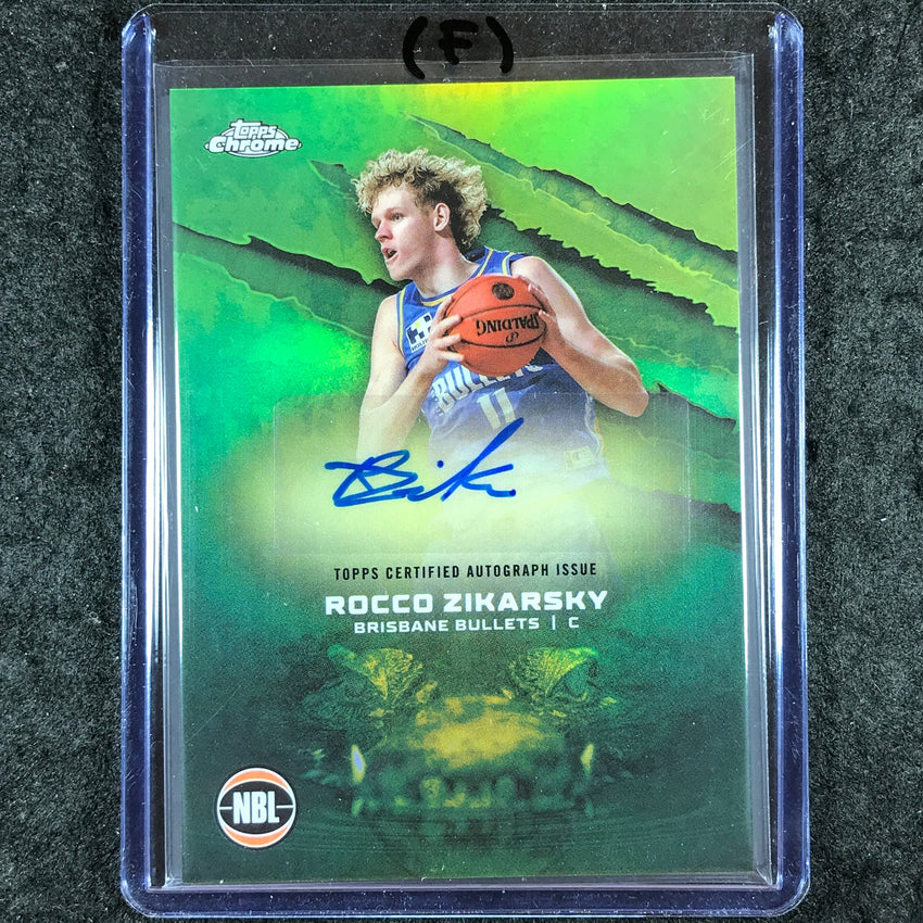 2024-25 Topps Chrome NBL ROCCO ZIKARSKY NBL Auto Refractor #RZ (F)