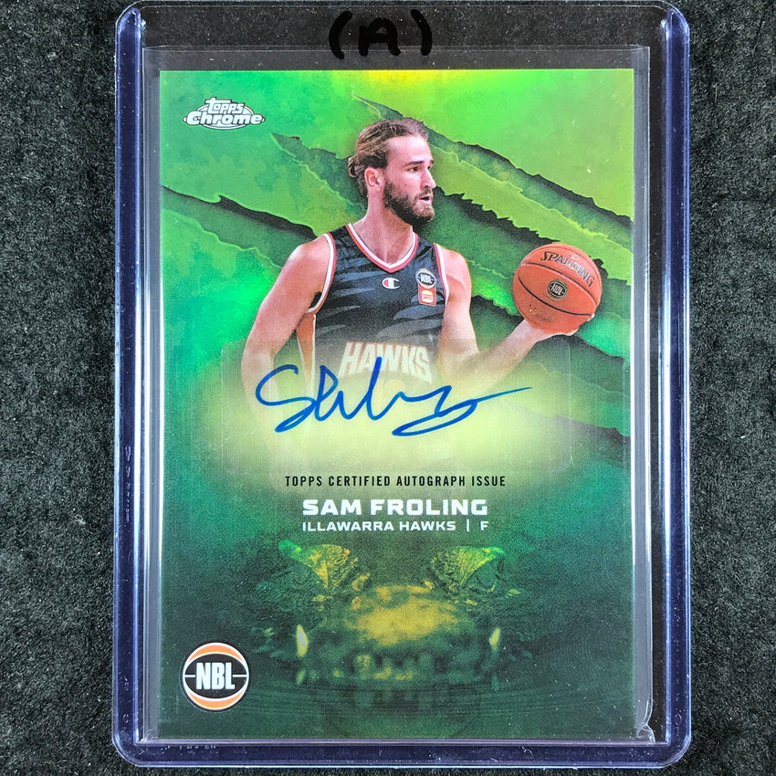 2024-25 Topps Chrome NBL SAM FROLING NBL Auto Refractor #SF (A)