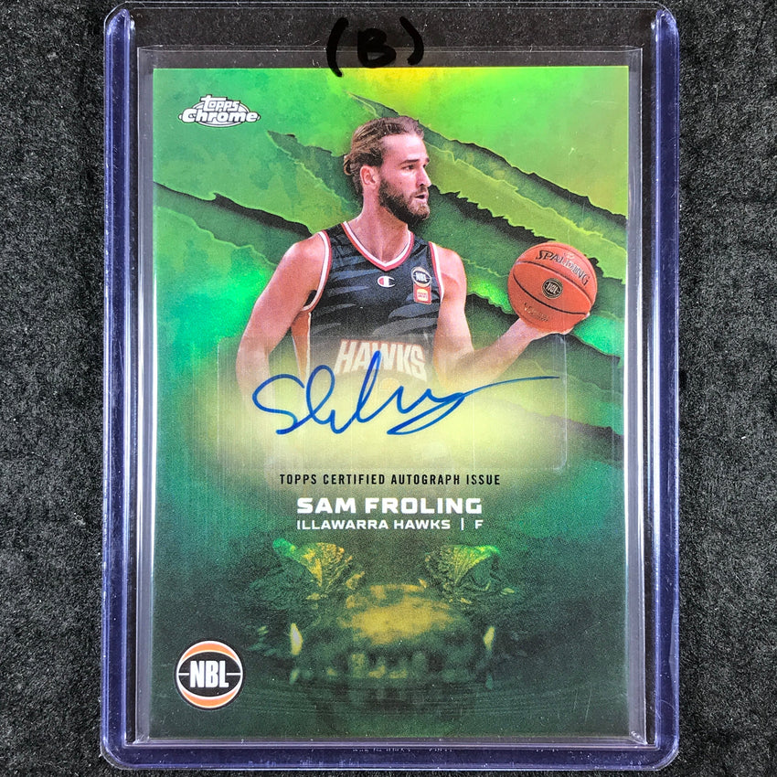 2024-25 Topps Chrome NBL SAM FROLING NBL Auto Refractor #SF (B)