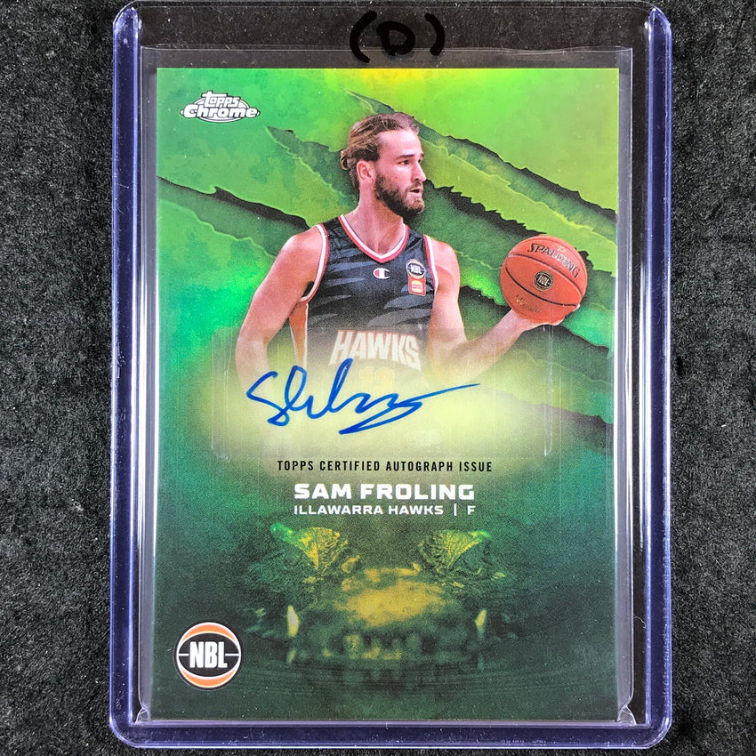 2024-25 Topps Chrome NBL SAM FROLING NBL Auto Refractor #SF (D)