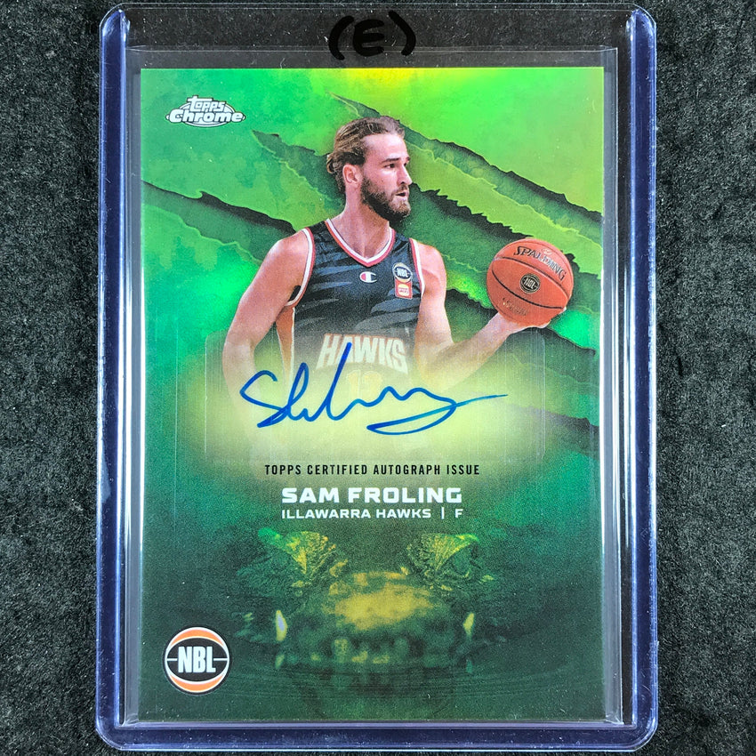 2024-25 Topps Chrome NBL SAM FROLING NBL Auto Refractor #SF (E)