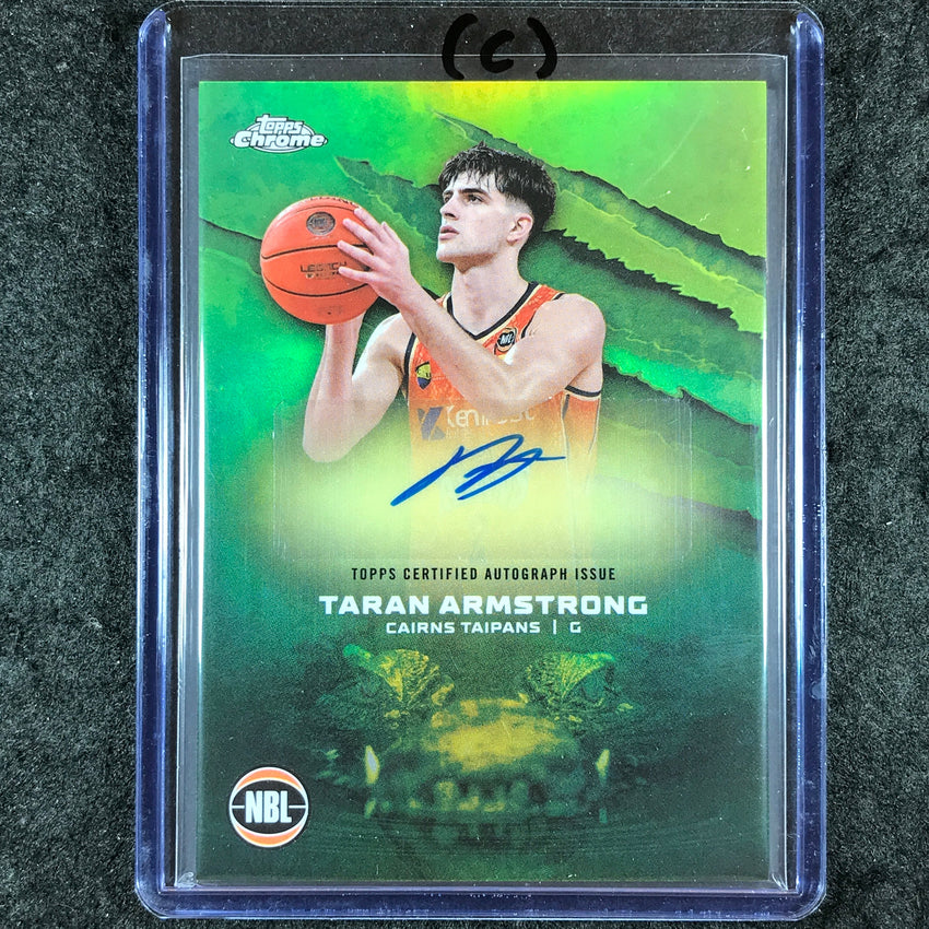 2024-25 Topps Chrome NBL TARAN ARMSTRONG NBL Auto Refractor #TA (C)