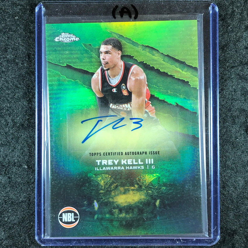 2024-25 Topps Chrome NBL TREY KELL III NBL Auto Refractor #TK (A)