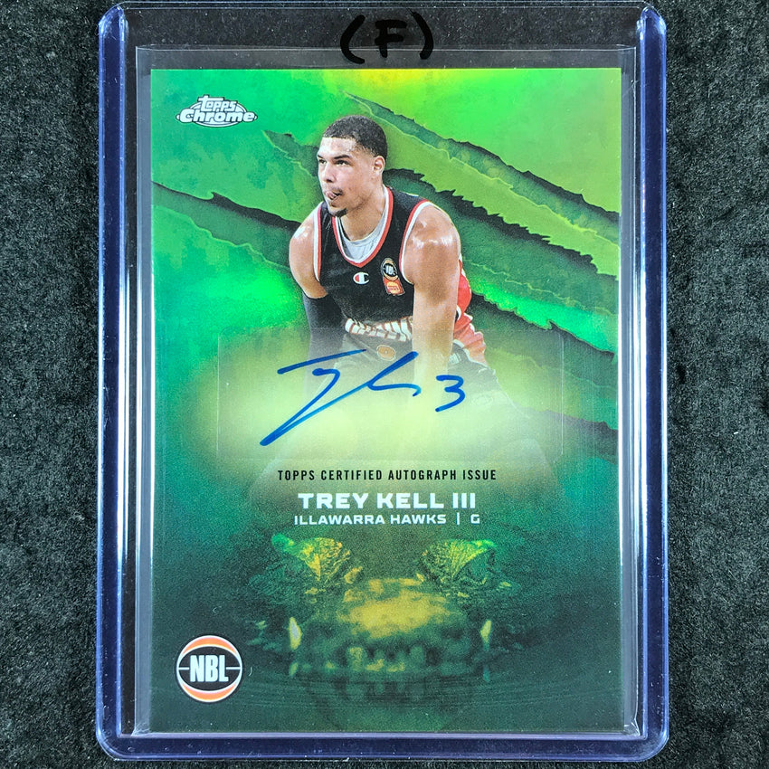 2024-25 Topps Chrome NBL TREY KELL III NBL Auto Refractor #TK (F)