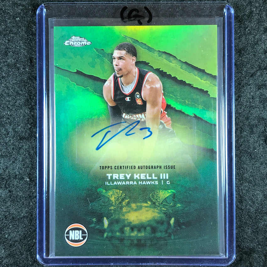 2024-25 Topps Chrome NBL TREY KELL III NBL Auto Refractor #TK (G)