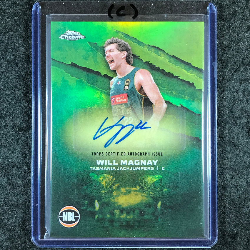 2024-25 Topps Chrome NBL WILL MAGNAY NBL Auto Refractor #WM (C)
