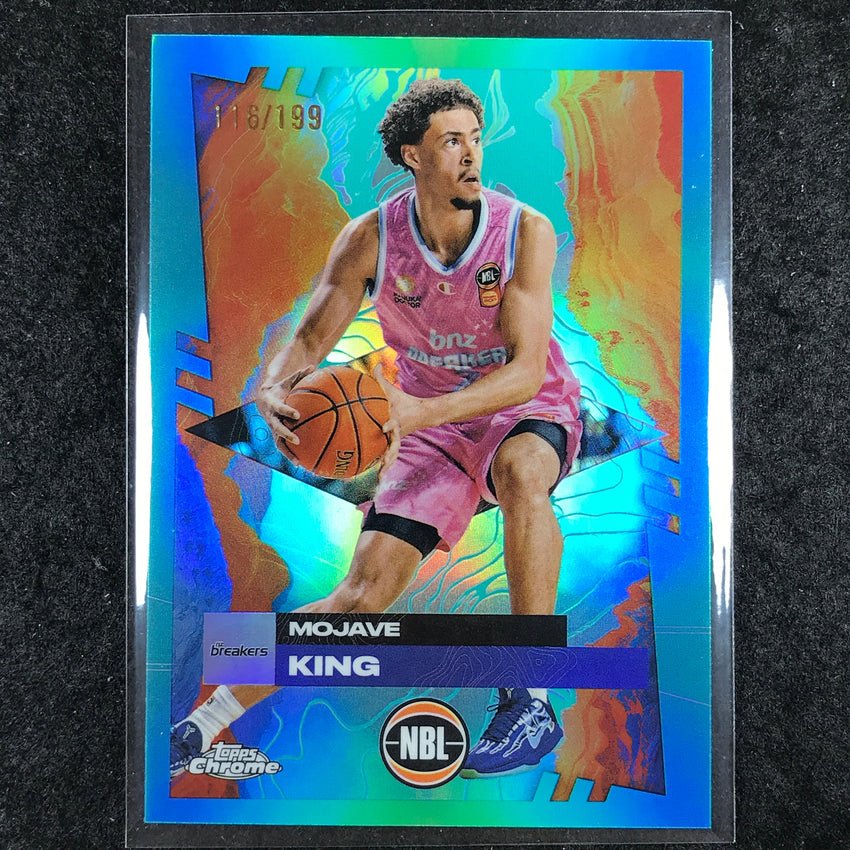 2024-25 Topps Chrome NBL MOJAVE KING Base Aqua /199 #53