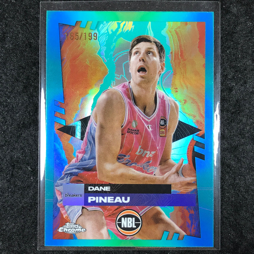 2024-25 Topps Chrome NBL DANE PINEAU Base Aqua /199 #60