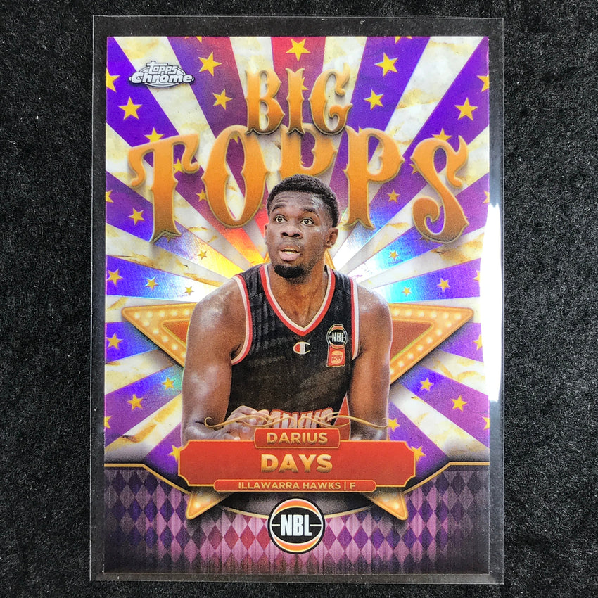 2024-25 Topps Chrome NBL DARIUS DAYS Big Topps Refractor #14