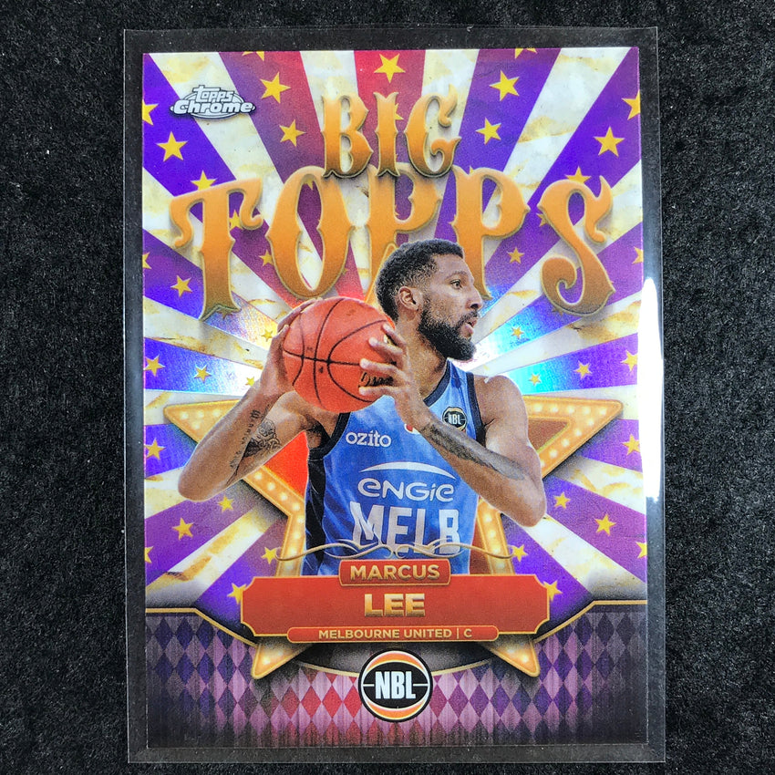 2024-25 Topps Chrome NBL MARCUS LEE Big Topps Refractor #15
