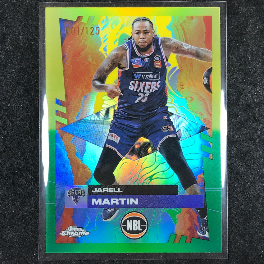 2024-25 Topps Chrome NBL JARELL MARTIN Base Golden Wattle /125 #5