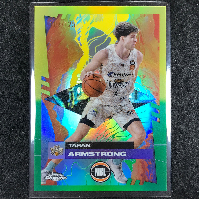 2024-25 Topps Chrome NBL TARAN ARMSTRONG Base Golden Wattle /125 #22